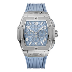         Damen- und Herrenuhr, Hublot Spirit of Big Bang Titanium Coal Blue 642.NX.717B.RX