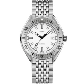         Damen- und Herrenuhr, Doxa SUB 200 WHITEPEARL 796.10.011.10