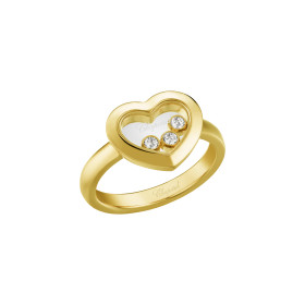 Gelbgold, Ringe, Chopard Happy Diamonds Icons Ring, Ref: 82A611-0109