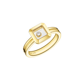 Gelbgold, Ringe, Chopard Happy Diamonds Icons Ring, Ref: 82A114-0106