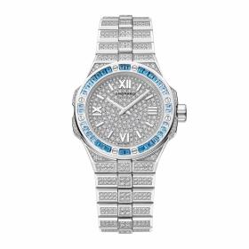 Damenuhr, Chopard Alpine Eagle 33 Frozen Topaz Blue 295384-1004