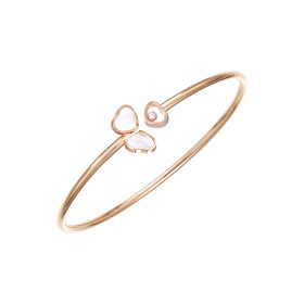 Roségold, Armschmuck, Chopard Happy Hearts Wings Armreif, Ref: 85A083-5303