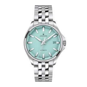         Damen- und Herrenuhr, Junghans Meister S Automatic 36 27/4581.44