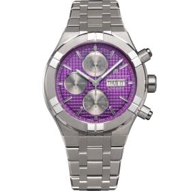 Herrenuhr, Maurice Lacroix Aikon Automatic Titanium Chronograph AI6038-TT032-430-1