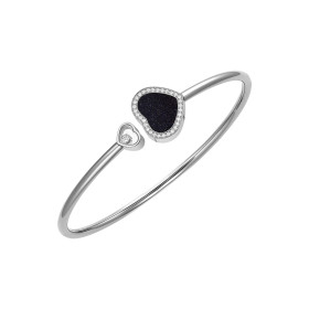 Weißgold, Armschmuck, Chopard Happy Hearts Armreif, Ref: 85A074-1512