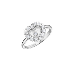 Weißgold, Ringe, Chopard Happy Diamonds Icons Joallerie Ring, Ref: 82A616-1110