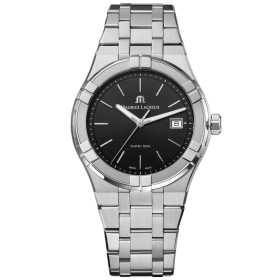 Damen- und Herrenuhr, Maurice Lacroix Aikon Quartz Date 40mm, Ref: AI1108-SS00F-330-A