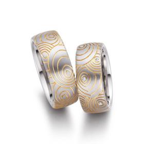 Ringe, August Gerstner Trauringe 28043/8-4/28043/8