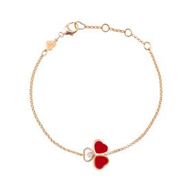 Roségold, Armschmuck, Chopard Happy Hearts Wings Armband 85A183-5081