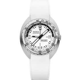        Damen- und Herrenuhr, Doxa SUB 250T GMT WHITEPEARL 855.10.011.23