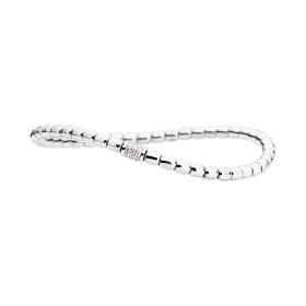 Weißgold, Armschmuck, Capolavoro Armband Flessibile AB8B00113.INNEN.17-M