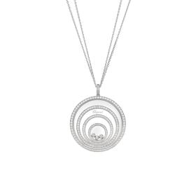 Weißgold, Halsschmuck, Chopard Happy Spirit Anhänger 798233-1001