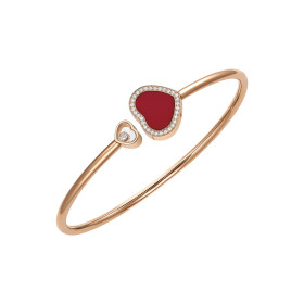 Roségold, Armschmuck, Chopard Happy Hearts Armreif, Ref: 85A074-5801