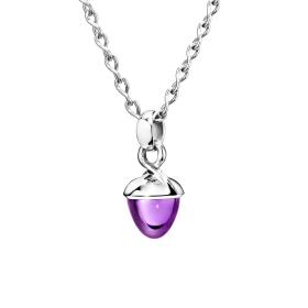 Weißgold, Halsschmuck, Tamara Comolli MIKADO Bouquet Anhänger Amethyst P-MB-Am-wg