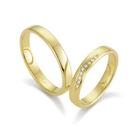Rotgold, Ringe, August Gerstner Trauringe 28502/3.5-4/28502/3.5