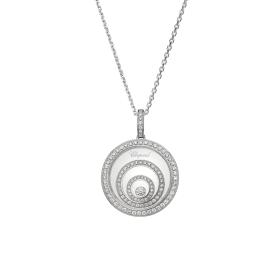 Weißgold, Halsschmuck, Chopard Happy Spirit Anhänger 798231-1001