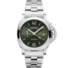 Unisex, Panerai Luminor Quaranta BiTempo PAM01640