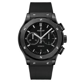 Herrenuhr, Hublot Classic Fusion Chronograph Black Magic  521.CM.1171.RX