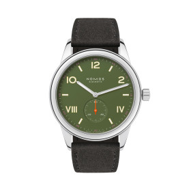         Damen- und Herrenuhr, NOMOS Glashütte Club Campus 38 All Olive 739.GB