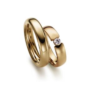 Ringe, August Gerstner Trauringe 27074/6-4/20074/3.5
