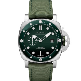         Herrenuhr, Panerai Submersible QuarantaQuattro ESteel™ Verde Smeraldo PAM01287