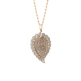 Roségold, Halsschmuck, Tamara Comolli INDIA Anhänger medium P-IND-m-Gre-rg