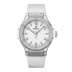 Unisex, Hublot Big Bang Steel White Diamonds  361.SE.2010.RW.1104