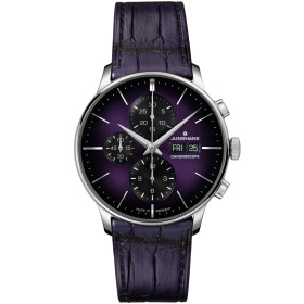         Damen- und Herrenuhr, Junghans Meister Chronoscope, Date English 27/4621.03