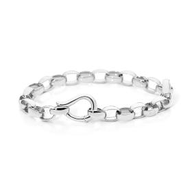 Weißgold, Armschmuck, Tamara Comolli SIGNATURE Drop Armband 18 K Weißgold B-Dr-s-wg
