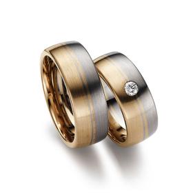 Ringe, August Gerstner Trauringe 27339/8-4/27339/8