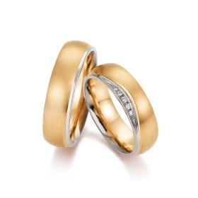 Ringe, August Gerstner Trauringe 28370/6-4/28370/6
