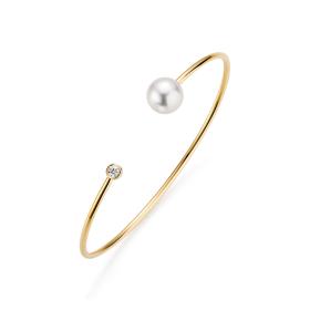 Gelbgold, Armschmuck, Yana Nesper Open Mind Armreif OM14