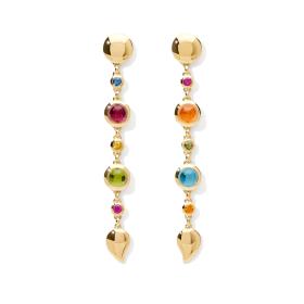Gelbgold, Ohrringe, Tamara Comolli BOUTON Ohrringe Long 'Candy' E-BOU-3-Can-Sa-yg