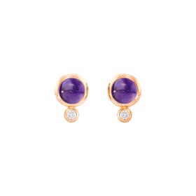 Roségold, Ohrringe, Tamara Comolli BOUTON Ohrstecker E-BOU-Am-Cl-rg
