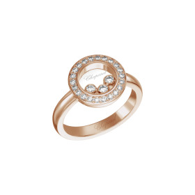 Roségold, Ringe, Chopard Happy Diamonds Icons Ring, Ref: 82A018-5203