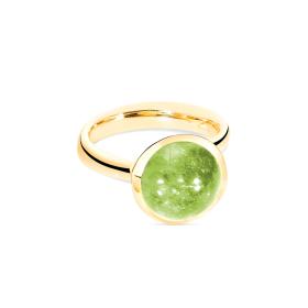 Gelbgold, Ringe, Tamara Comolli BOUTON Ring large Peridot R-BOU-l-Per-yg