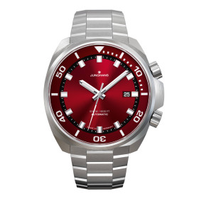         Herrenuhr, Junghans Aquaris Red 27/4661.44