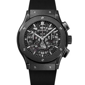 Herrenuhr, Hublot Classic Fusion Aerofusion Black Magic  525.CM.0170.RX