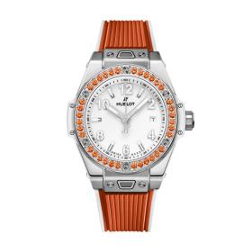 Damenuhr, Hublot Big Bang One Click Joyful Steel Orange  485.SO.2210.RX.1206
