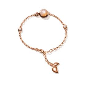 Roségold, Armschmuck, Tamara Comolli BOUTON Armband Mini Chain 'Camel' small/medium B-BOU-c-Cam-sm-rg