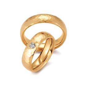 Ringe, August Gerstner Trauringe 28155/6-4/28155/6