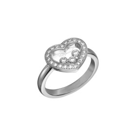 Weißgold, Ringe, Chopard Happy Diamonds Icons Ring, Ref: 82A611-1206