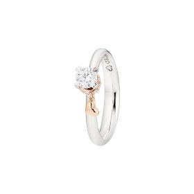 Weißgold, Ringe, Capolavoro Ring My little Heart RI8B02723.0.30TW-SI-GIA