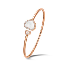 Roségold, Armschmuck, Chopard Happy Hearts Armreif, Ref: 85A074-5301