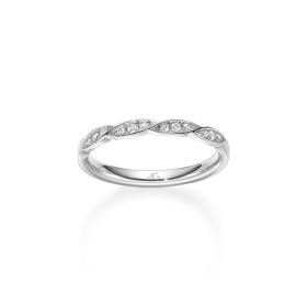 Weißgold, Ringe, August Gerstner Memoirering 29753/2,3