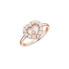 Roségold, Ringe, Chopard Happy Diamonds Icons Joaillerie Ring, Ref: 82A616-5112