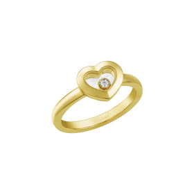Gelbgold, Ringe, Chopard Happy Diamonds Icons Ring, Ref: 82A054-0101