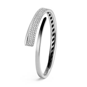 Weißgold, Armschmuck, Crivelli Armreif LIKE REGULAR 000-4233NS-white