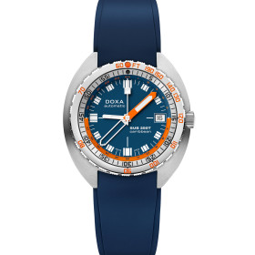 Damen- und Herrenuhr, Doxa SUB 250T GMT CARIBBEAN 855.10.201.32