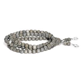 Weißgold, Armschmuck, Tamara Comolli INDIA Armband medium Greywood B-IND-GW-m-wg